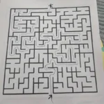 192 Patterns Concentration Maze Training Book