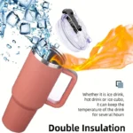 40oz Quencher H2.0 FlowState Stainless Steel Vacuum Insulated Tumbler