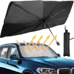 Portable and Foldable Car Windshield Sunshade