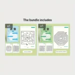 192 Patterns Concentration Maze Training Book