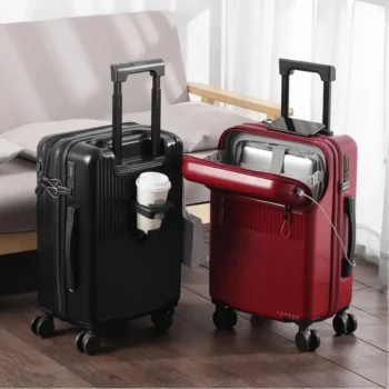 Amazing travel Suitcase with functional Boarding Case